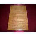 Wooden Menus